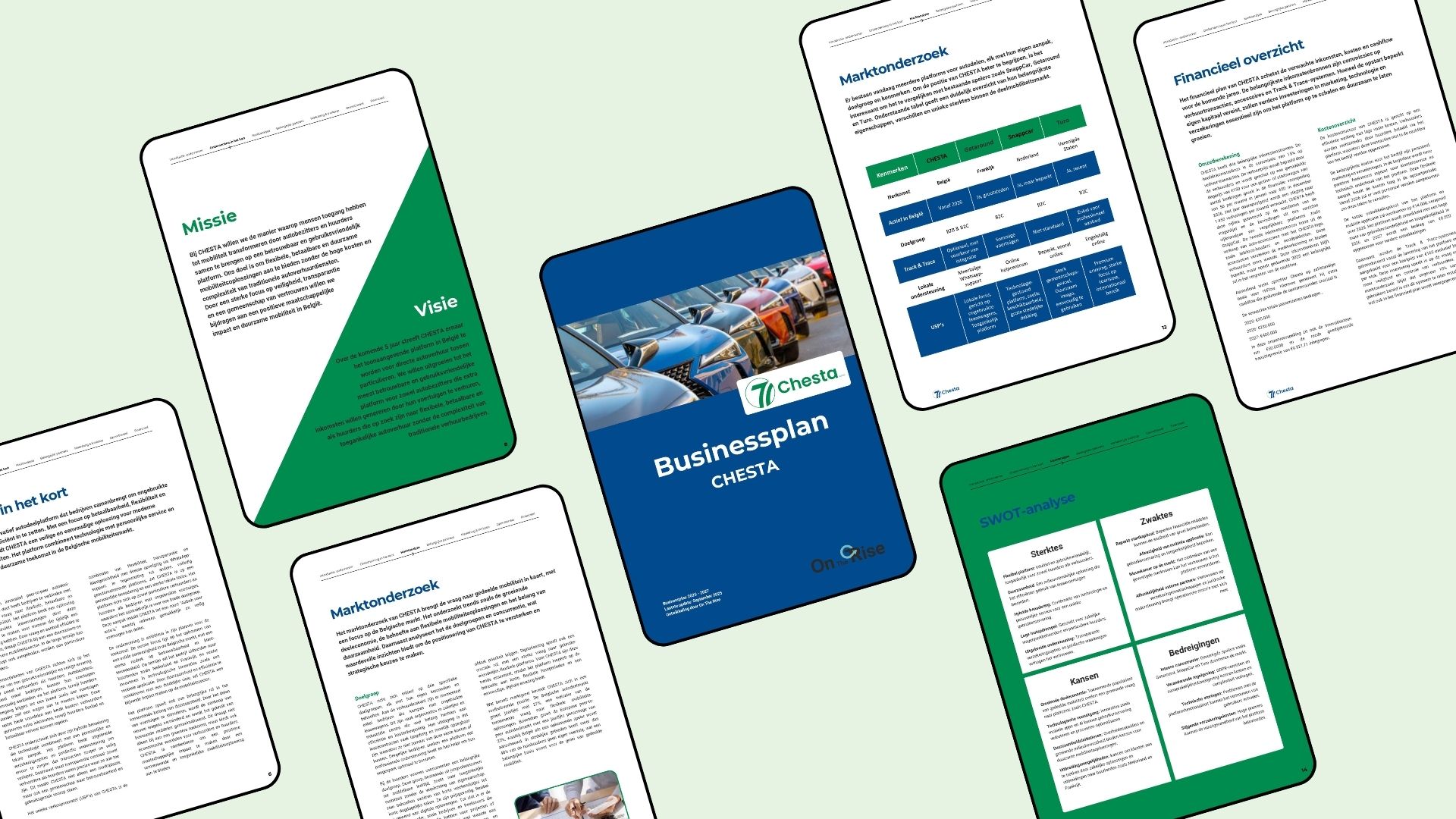 Voorbeeld businessplan CHESTA