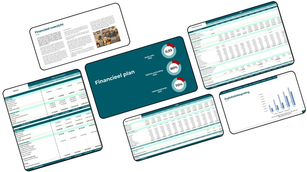 Financieel plan laten opstellen voorbeeld